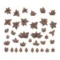 FOREST LEAVES - BASING BITS 35 pieces - AK Interactive AKBIT0004