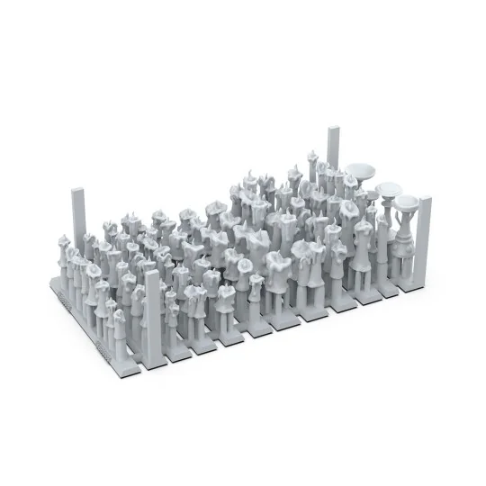 CANDLES - BASING BITS 73 pieces - AK Interactive AKBIT0008