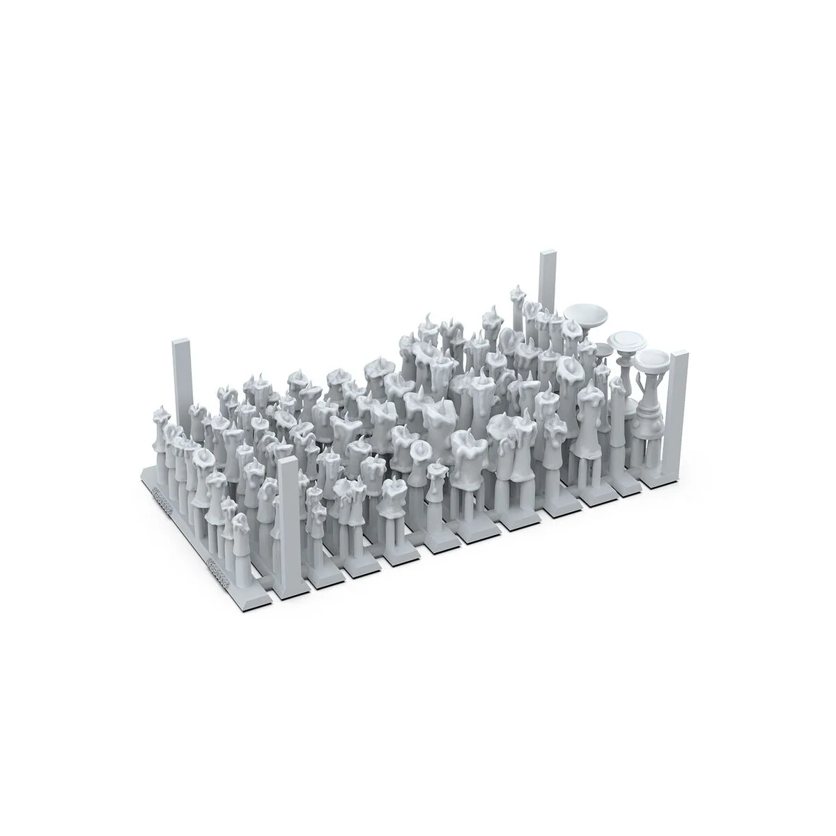 CANDLES - BASING BITS 73 pieces - AK Interactive AKBIT0008