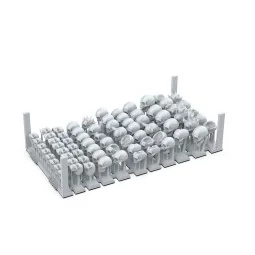 SKULLS - BASING BITS 72 pieces - AK Interactive AKBIT0009 2