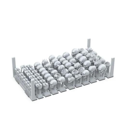 SKULLS - BASING BITS 72 pieces - AK Interactive AKBIT0009
