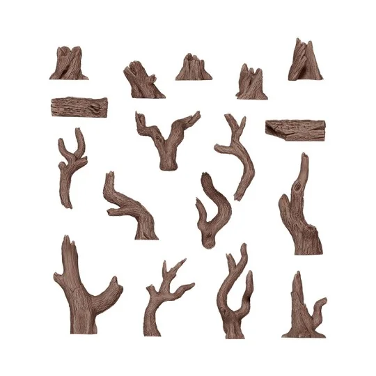 DEAD TREE BASING - BASING BITS 17 pieces - AK Interactive AKBIT0006