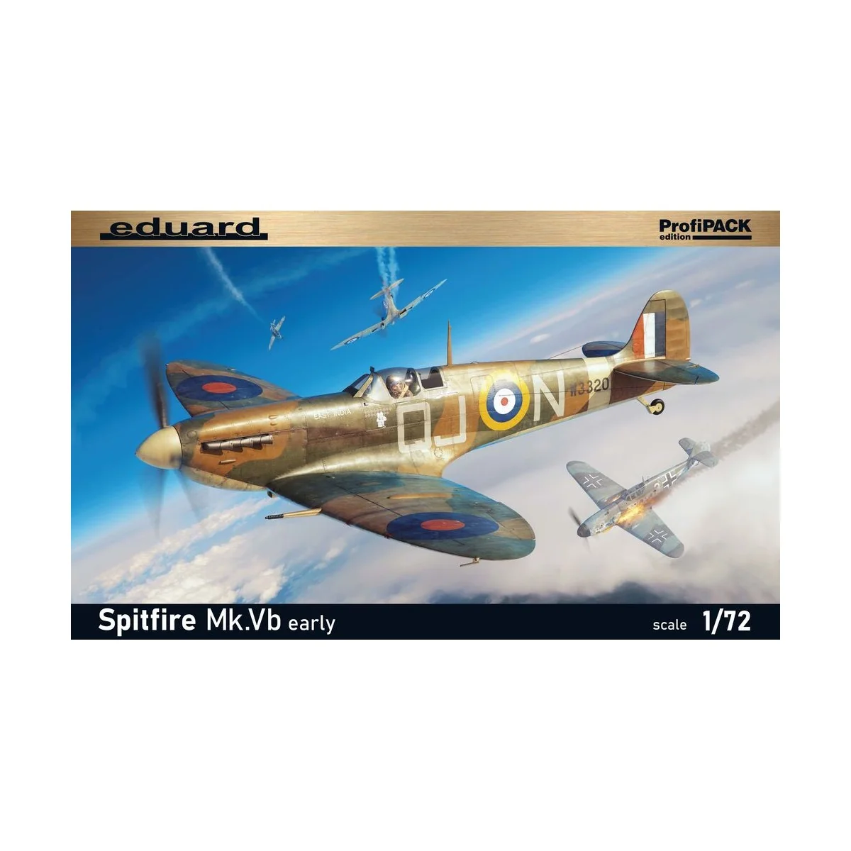 Spitfire Mk.Vb early, 1/72 - Eduard Plastic Kits 70205