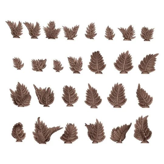 FERN - BASING BITS 25 pieces - AK Interactive AKBIT0007