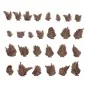 FERN - BASING BITS 25 pieces - AK Interactive AKBIT0007