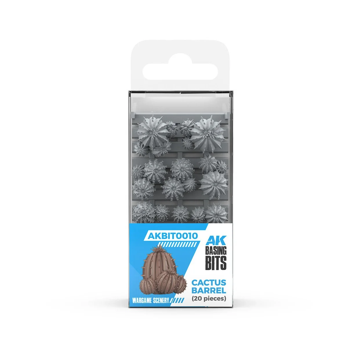 CACTUS BARREL - BASING BITS 20 pieces - AK Interactive AKBIT0010