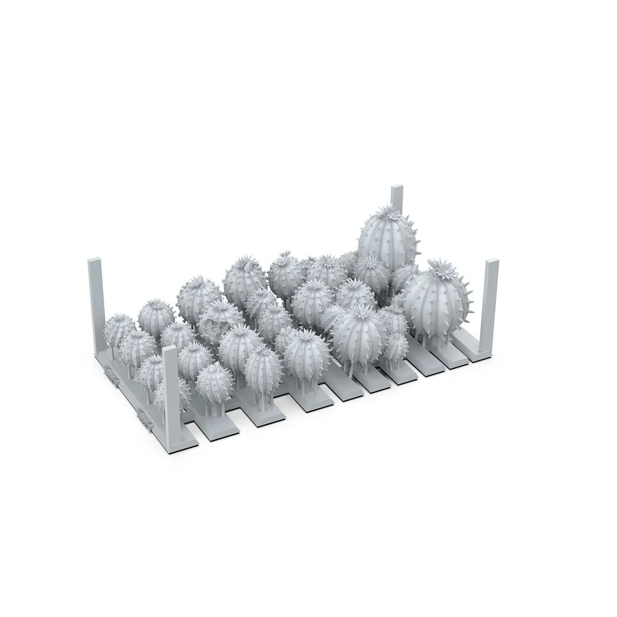 CACTUS BARREL - BASING BITS 20 pieces - AK Interactive AKBIT0010