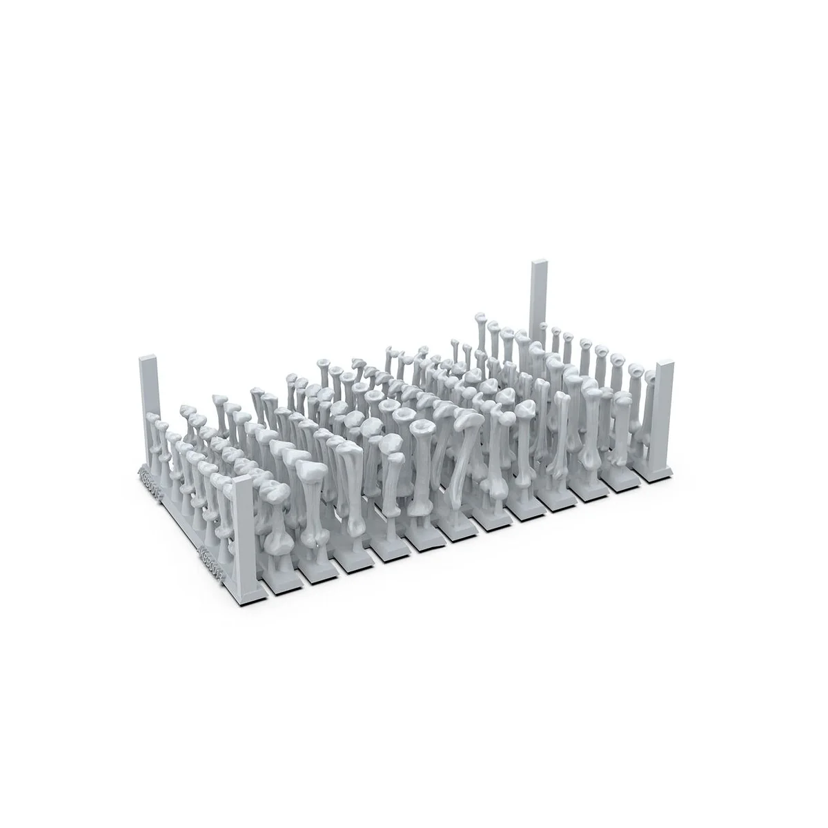 HUMAN BONES - BASING BITS 120 pieces - AK Interactive AKBIT0013