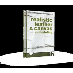 LEARNING 17 REALISTIC LEATHER & CANVAS (EN) - AK Interactive AK542