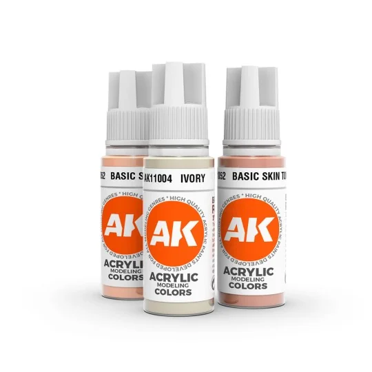 PAINTING SKIN TONES - AK Interactive AK17526