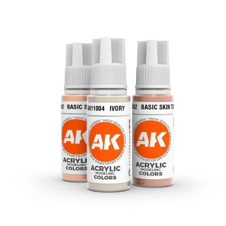 PAINTING SKIN TONES - AK Interactive AK17526
