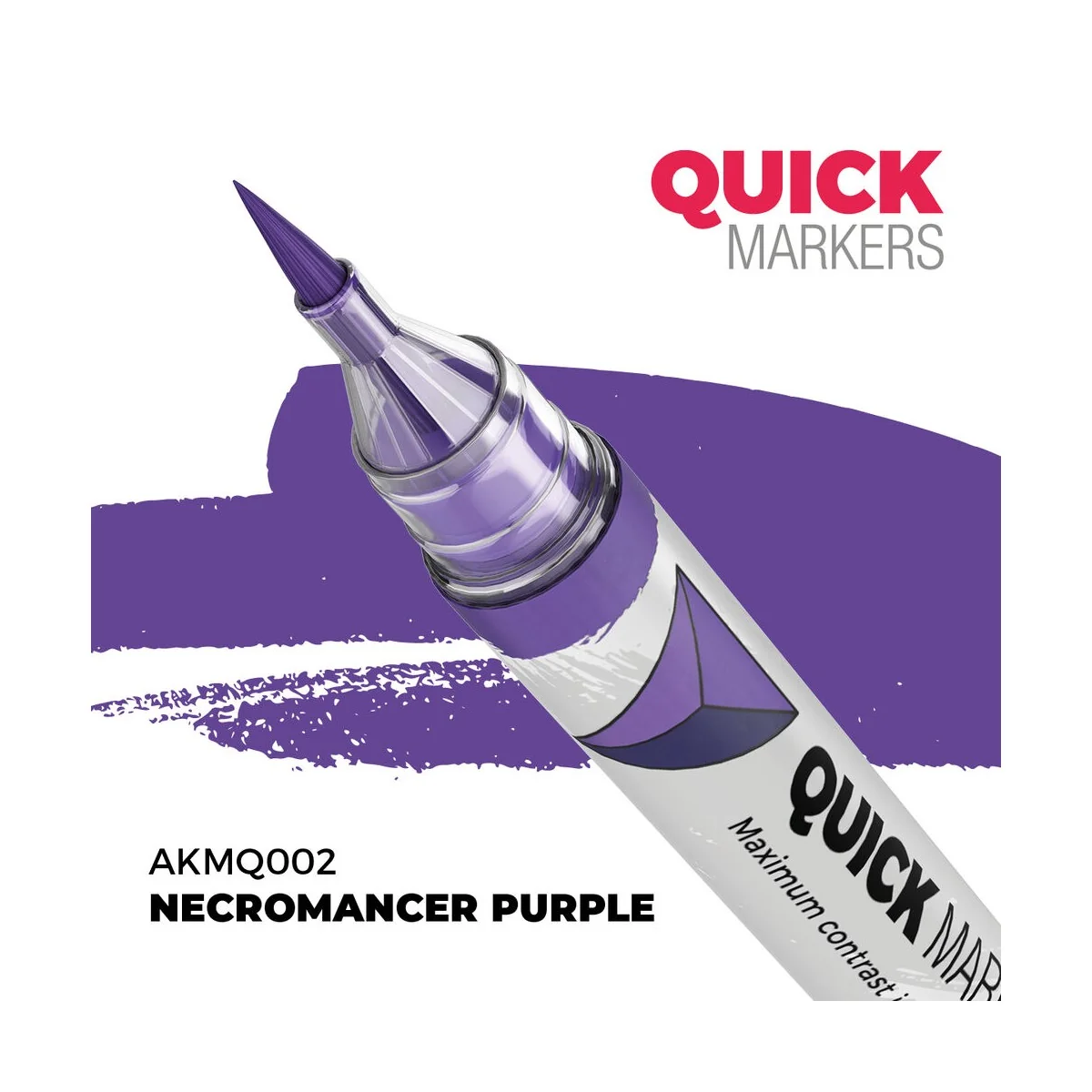 NECROMANCER PURPLE - QUICK MARKER - AK Interactive AKMQ002