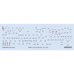 P-51D stencils - Eduard Accessories D72050