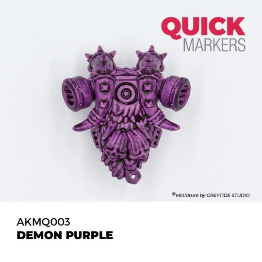 DEMON PURPLE - QUICK MARKER - AK Interactive AKMQ003