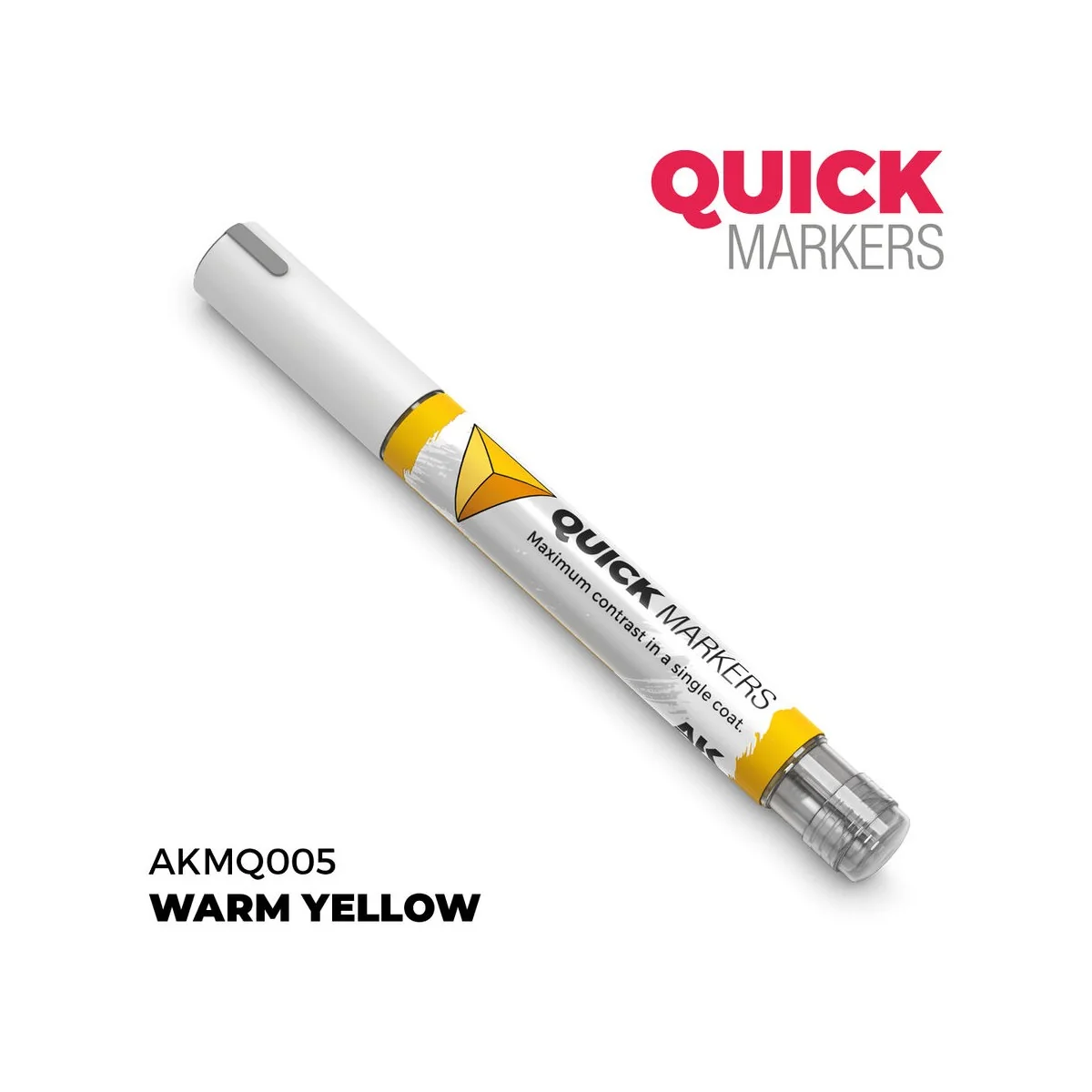 WARM YELLOW - QUICK MARKER - AK Interactive AKMQ005