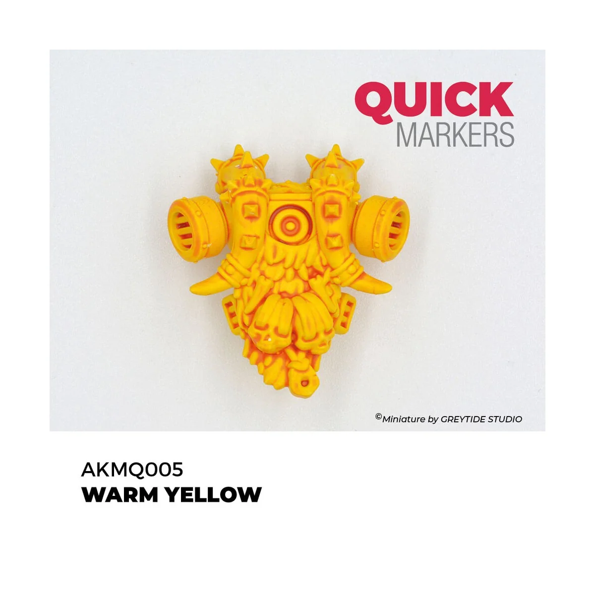 WARM YELLOW - QUICK MARKER - AK Interactive AKMQ005