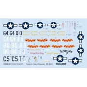 P-51D-5 357th FG EDUARD, 1/72 - Eduard Accessories D72052