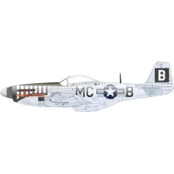 P-51D-5 8th AF EDUARD, 1/72 - Eduard Accessories D72053
