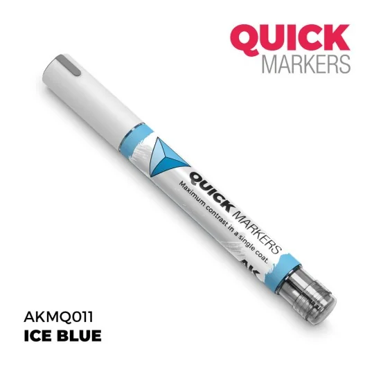 ICE BLUE - QUICK MARKER - AK Interactive AKMQ011
