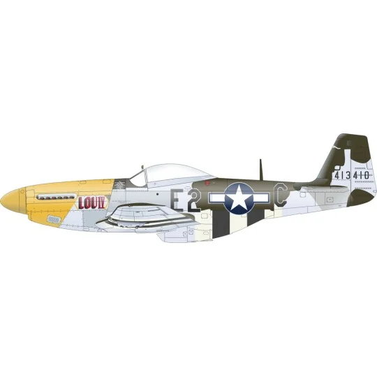 P-51D-5 8th AF EDUARD, 1/72 - Eduard Accessories D72053