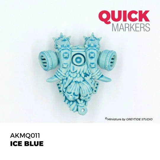 ICE BLUE - QUICK MARKER - AK Interactive AKMQ011