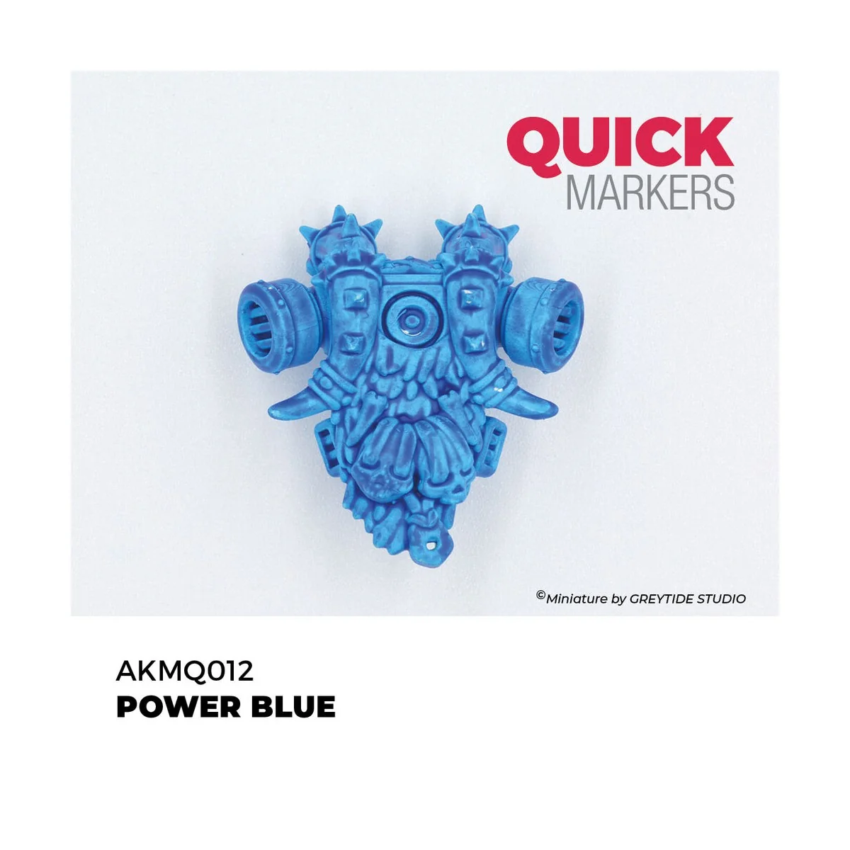 POWER BLUE - QUICK MARKER - AK Interactive AKMQ012