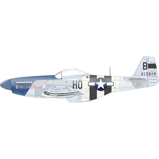 P-51D-5 8th AF EDUARD, 1/72 - Eduard Accessories D72053