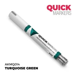 TURQUOISE GREEN - QUICK MARKER - AK Interactive AKMQ014 2