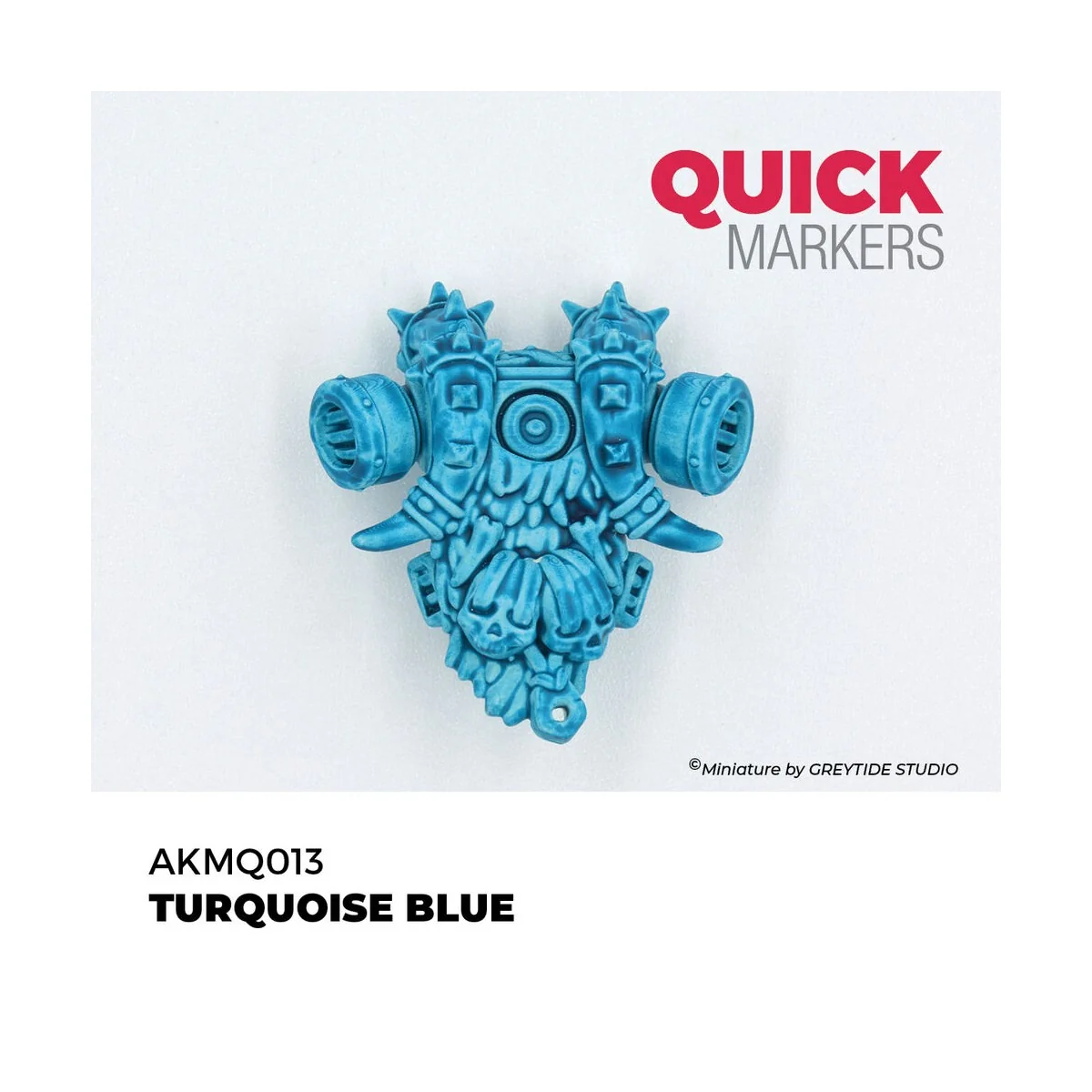 TURQUOISE BLUE - QUICK MARKER - AK Interactive AKMQ013