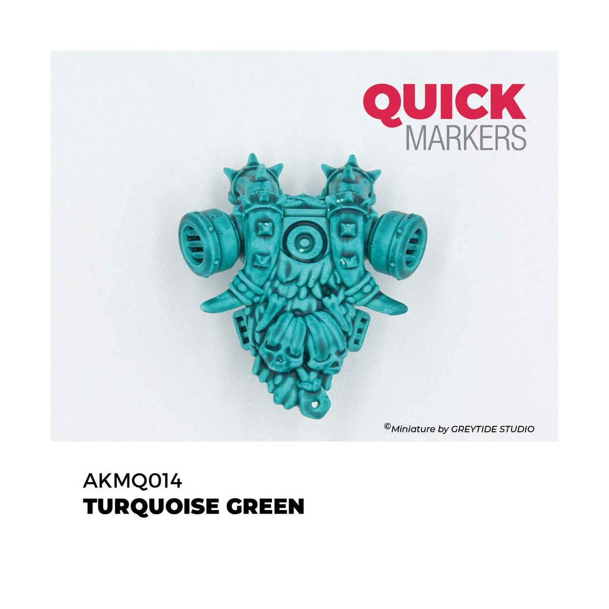 TURQUOISE GREEN - QUICK MARKER - AK Interactive AKMQ014