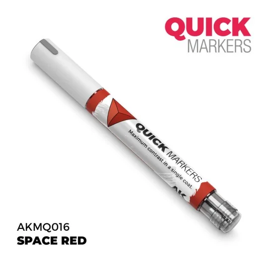 SPACE RED - QUICK MARKER - AK Interactive AKMQ016