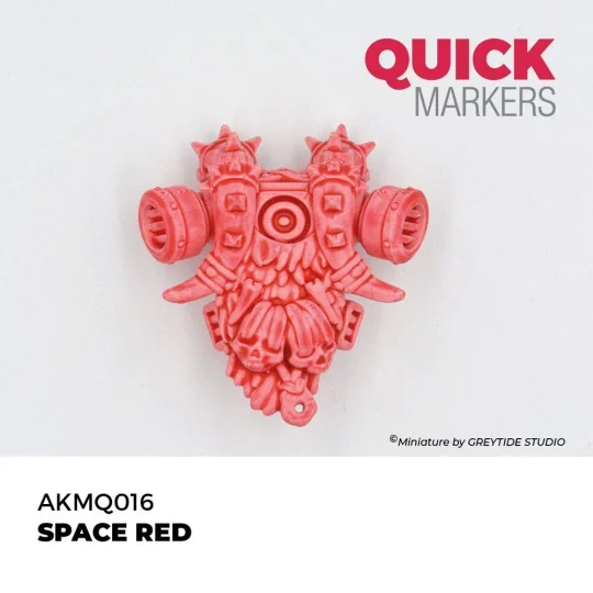 SPACE RED - QUICK MARKER - AK Interactive AKMQ016