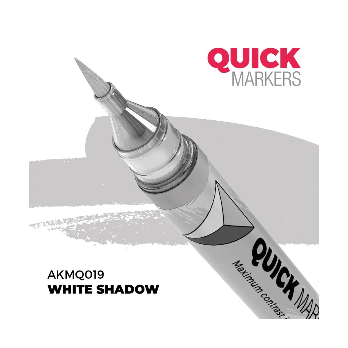 WHITE SHADOW - QUICK MARKER - AK Interactive AKMQ019