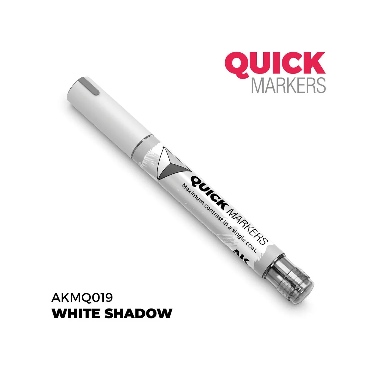 WHITE SHADOW - QUICK MARKER - AK Interactive AKMQ019