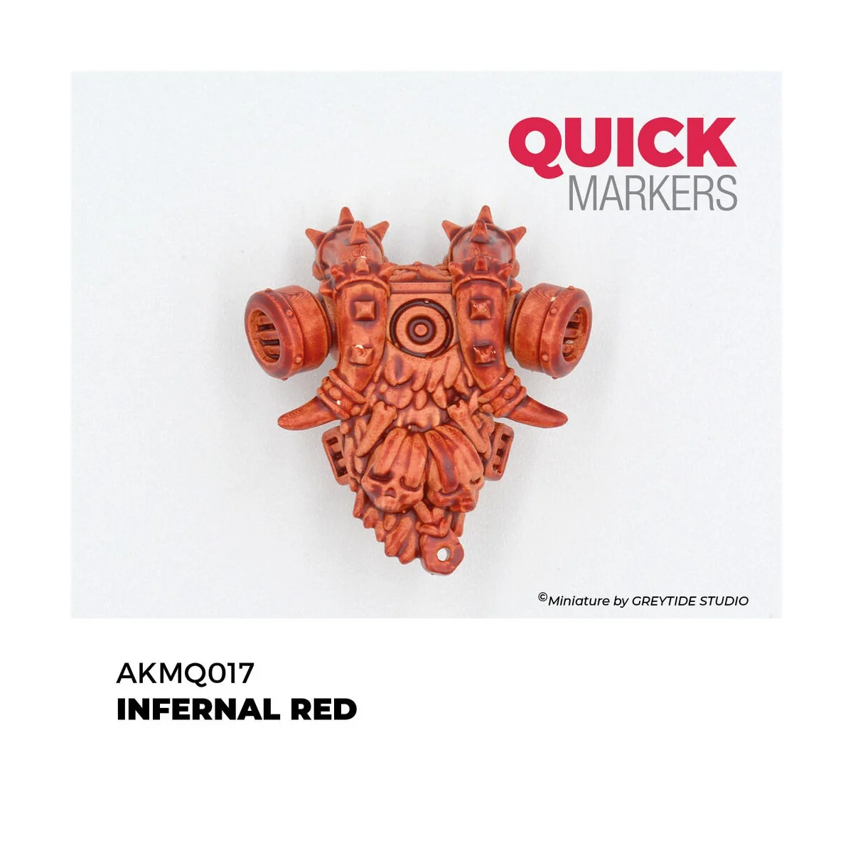 INFERNAL RED - QUICK MARKER - AK Interactive AKMQ017