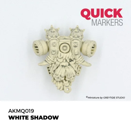 WHITE SHADOW - QUICK MARKER - AK Interactive AKMQ019