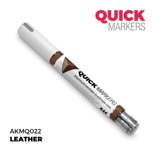 LEATHER - QUICK MARKER - AK Interactive AKMQ022