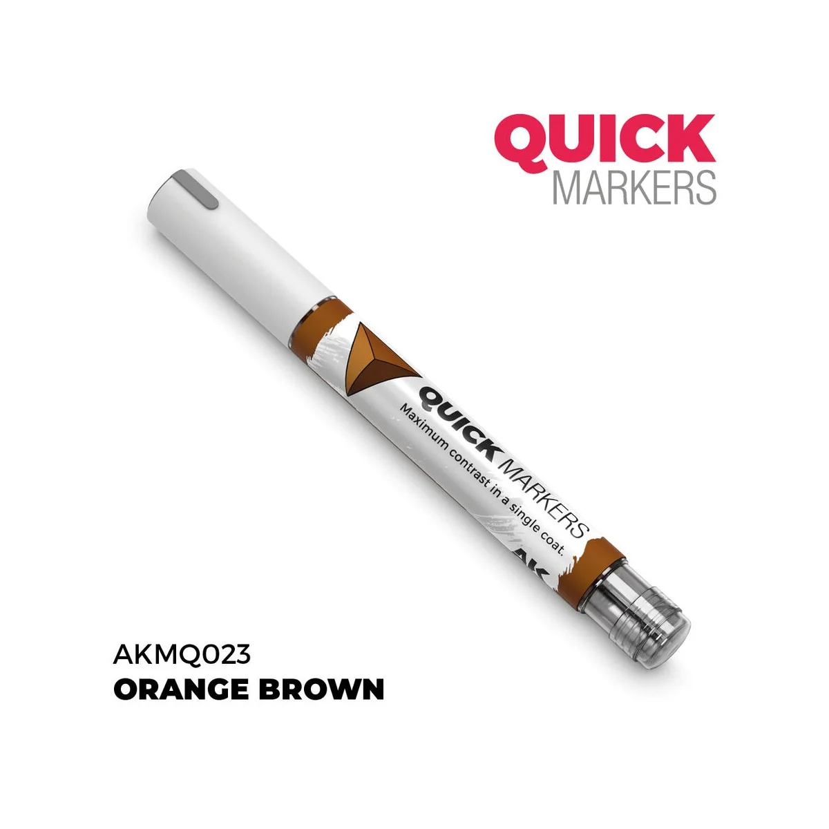 ORANGE BROWN - QUICK MARKER - AK Interactive AKMQ023