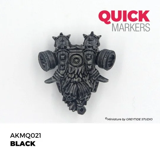 BLACK - QUICK MARKER - AK Interactive AKMQ021