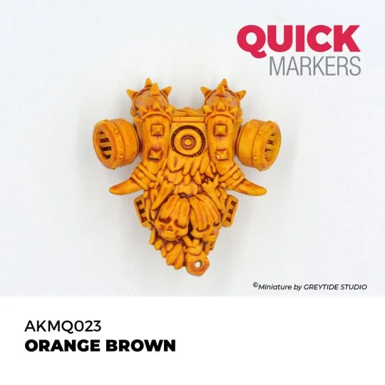 ORANGE BROWN - QUICK MARKER - AK Interactive AKMQ023