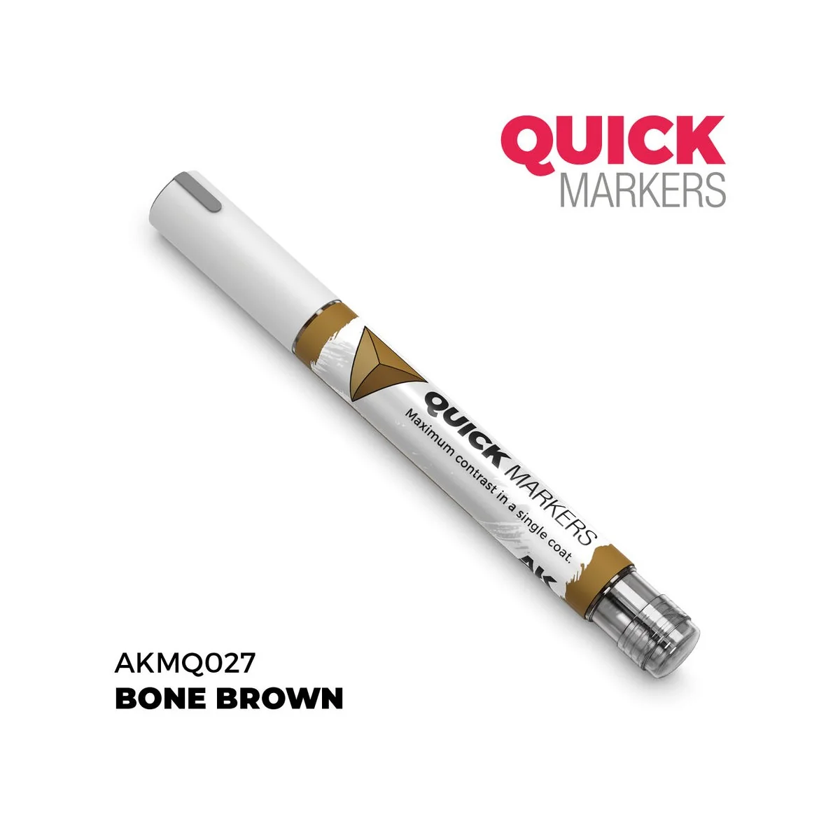 BONE BROWN - QUICK MARKER - AK Interactive AKMQ027