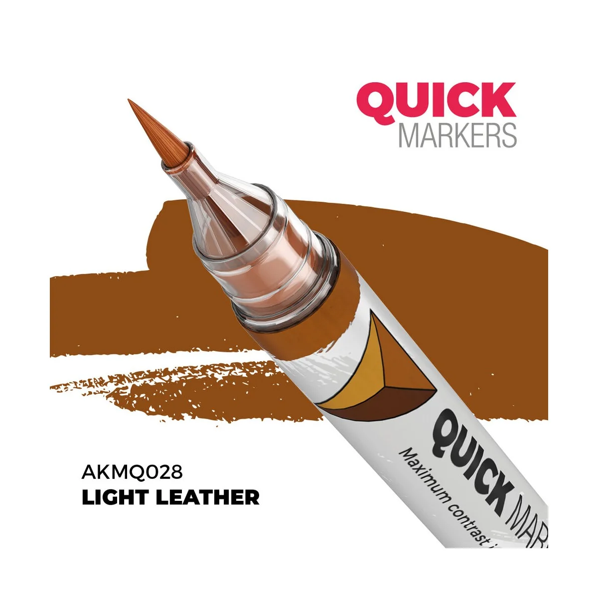 LIGHT LEATHER - QUICK MARKER - AK Interactive AKMQ028