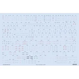 MiG-21bis stencils EDUARD, 1/72 - Eduard Accessories D72055