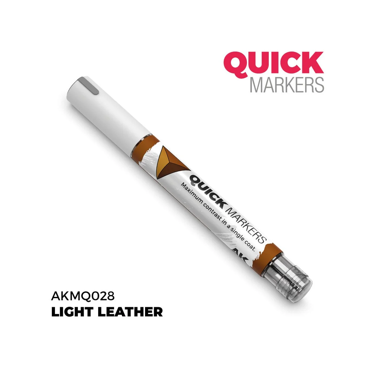 LIGHT LEATHER - QUICK MARKER - AK Interactive AKMQ028