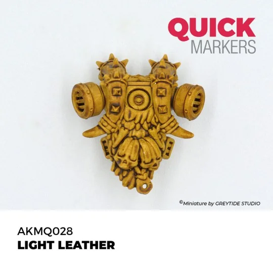 LIGHT LEATHER - QUICK MARKER - AK Interactive AKMQ028