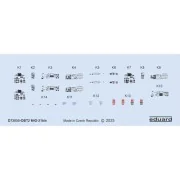 MiG-21bis stencils EDUARD, 1/72 - Eduard Accessories D72055 MiG-21bis stencils EDUARD, 1/72 - Eduard Accessories D72055