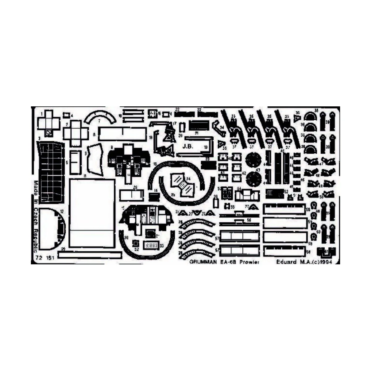 EA-6B Prowler - Eduard Accessories 72151