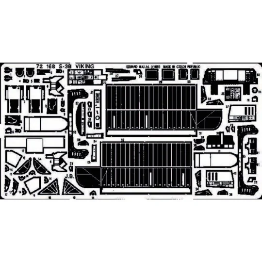 S-3B Viking, 1/72 - Eduard Accessories 72168