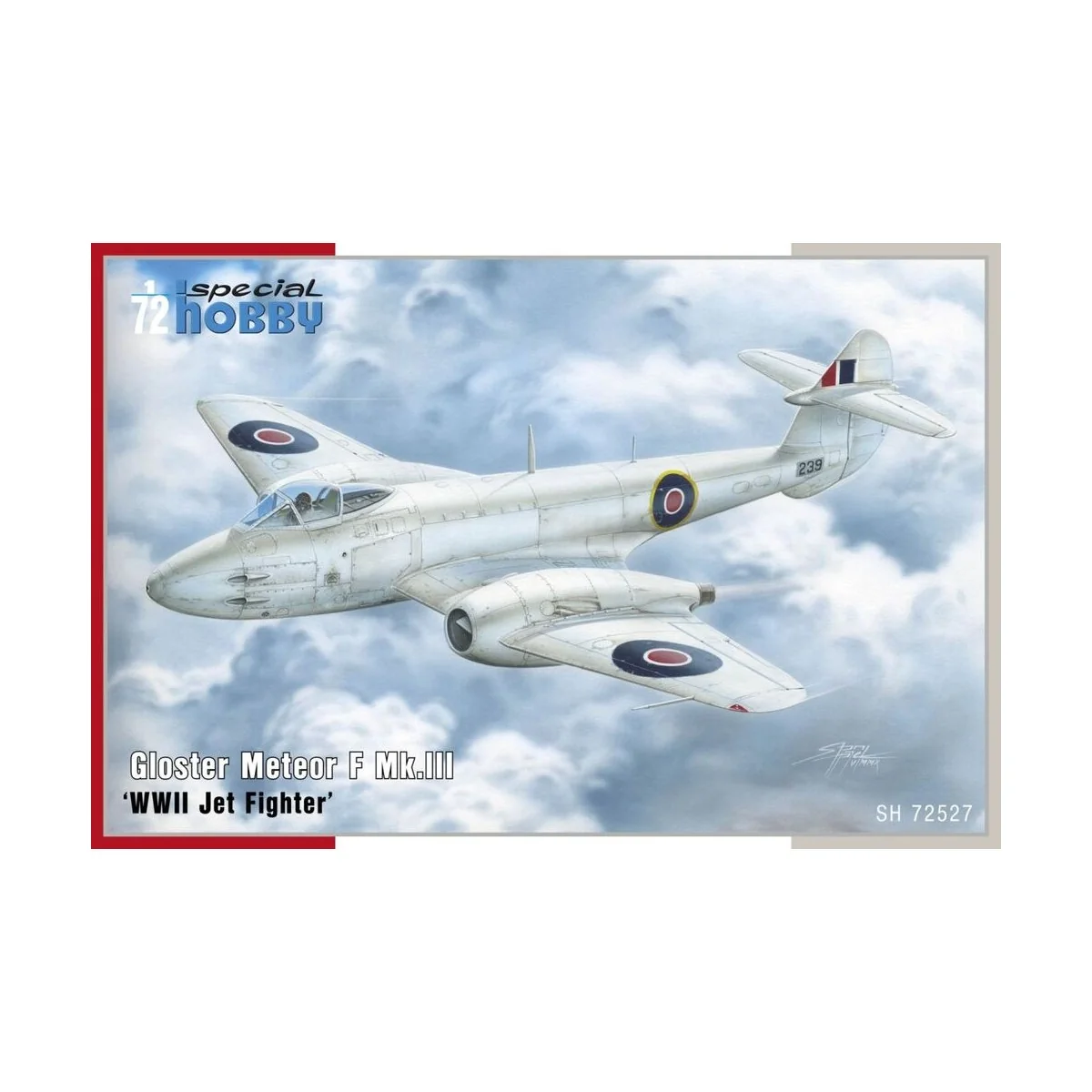 Gloster Meteor F Mk.III ‘WWII Jet Fighter’, 1/72 - Special Hobby 10...