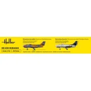 MD 450 Ouragan, 1/72 - Heller 80201 MD 450 Ouragan, 1/72 - Heller 80201